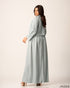 Chic Polyester Dress Jacket Set 58923